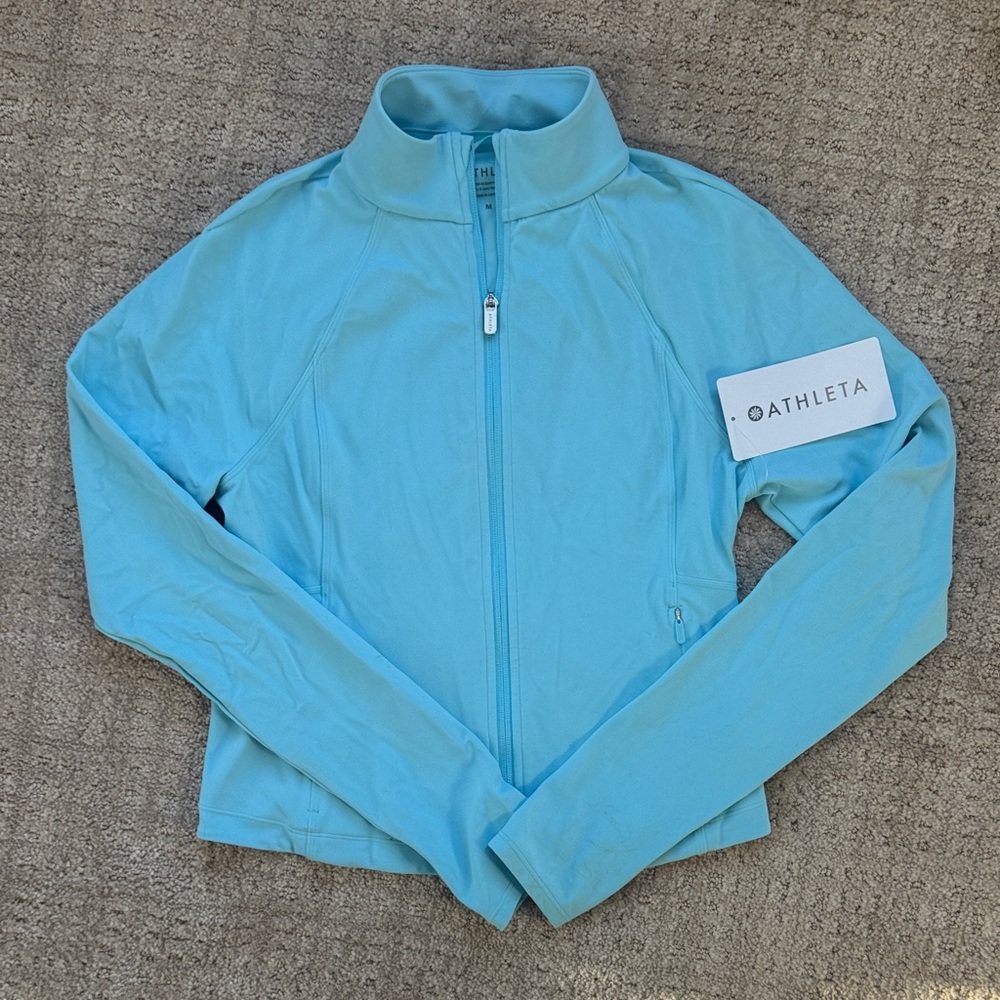 Athleta Women's Light Blue Utility Jacket